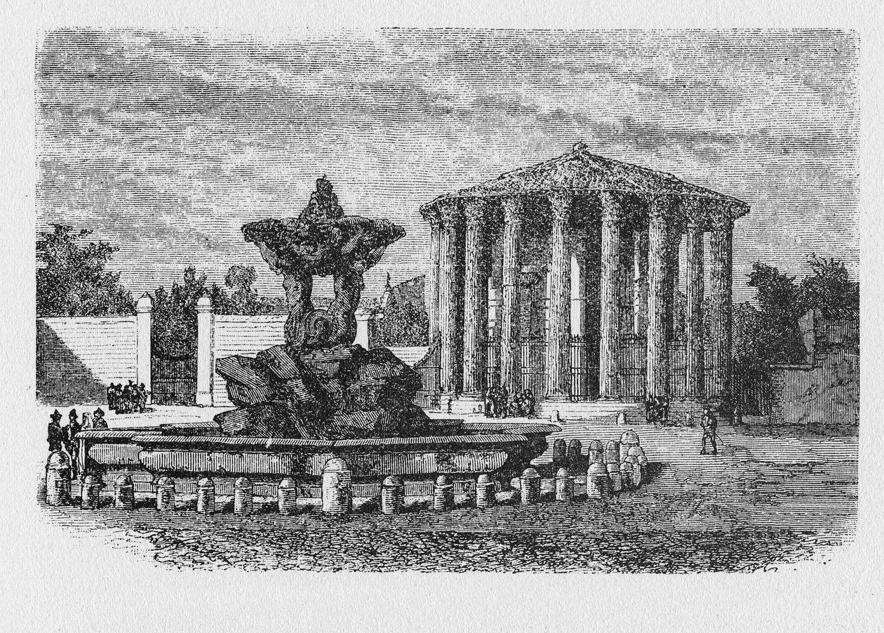 Geschiedenis van het Oude Rome. Forum Boarium Het Forum Boarium was het vee forum venalium van het Oude Rome. door Unbekannt