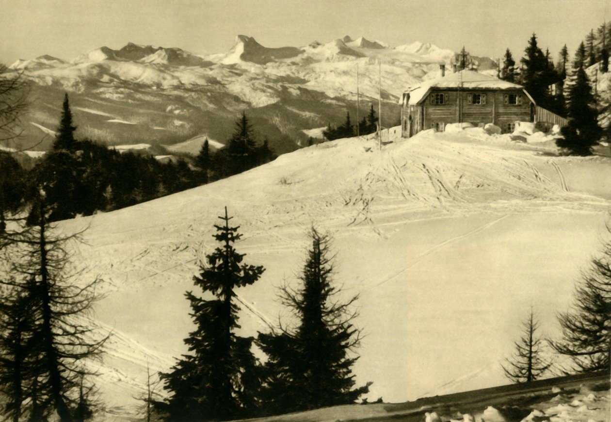 Hollhaus, Dachstein, Stiermarken, Oostenrijk door Unbekannt