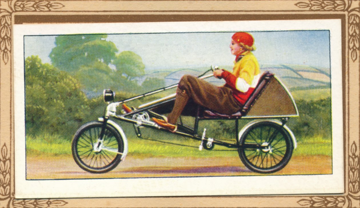 Horizontale fiets, 1939 door Unbekannt