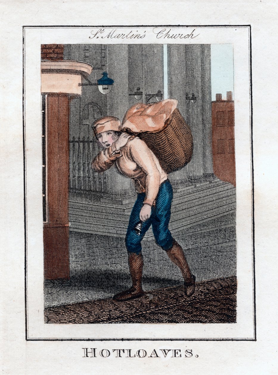 Hotloaves, St Martins Kerk, Londen door Unbekannt