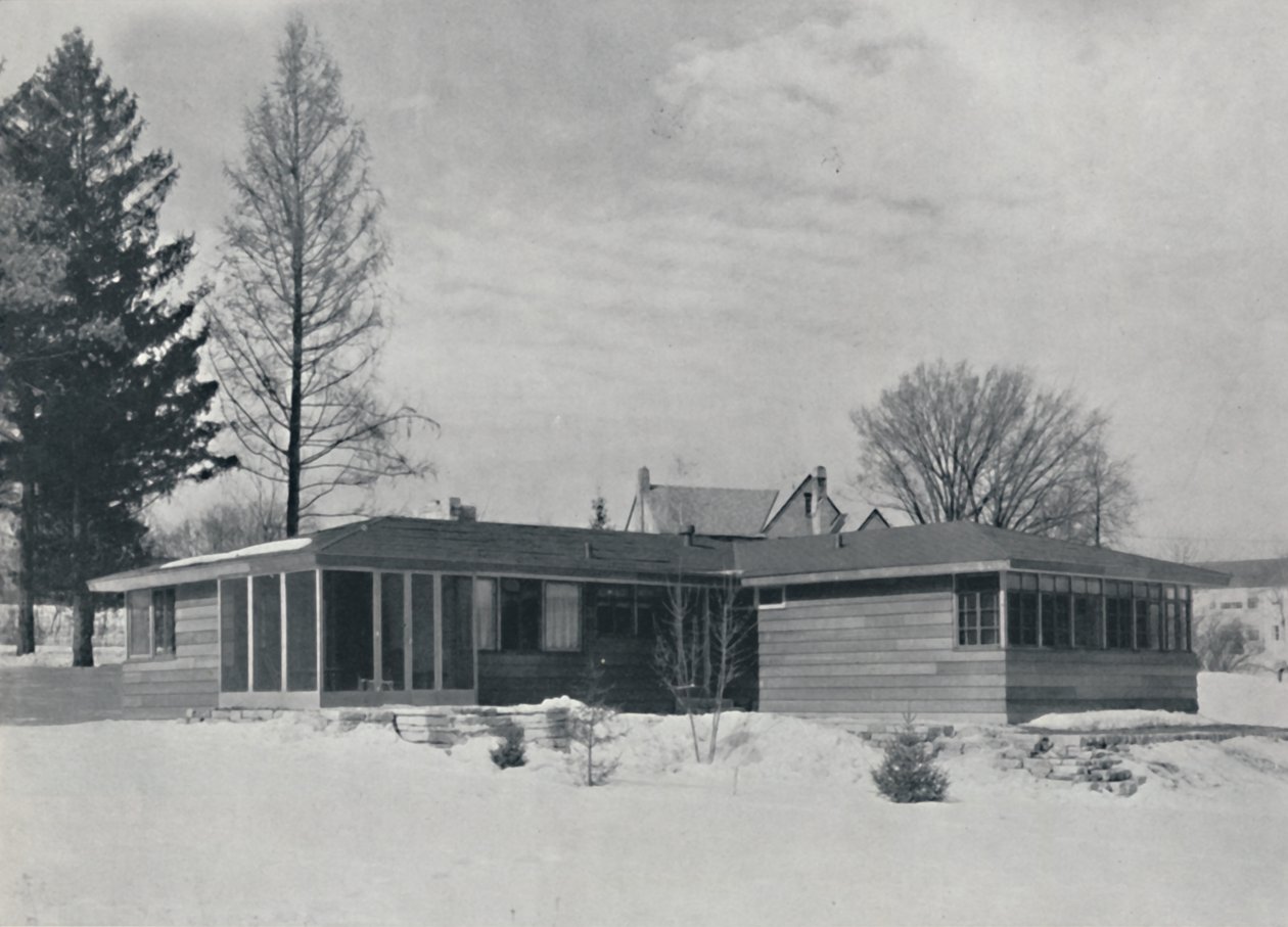 Huis in Madison, Wis. Door William Kaeser, 1942 door Unbekannt