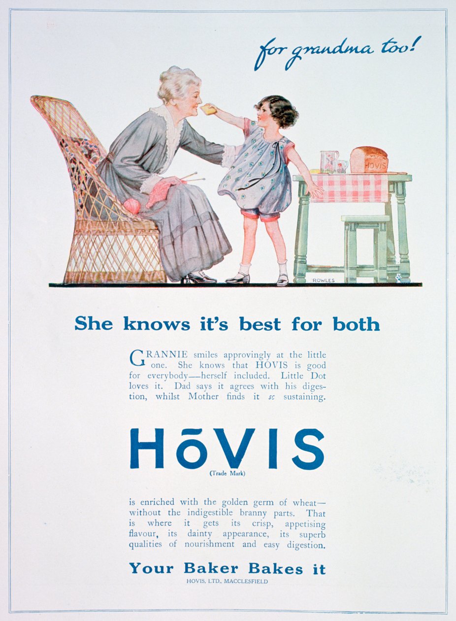 Hovis brood advertentie, 1923 door Unbekannt