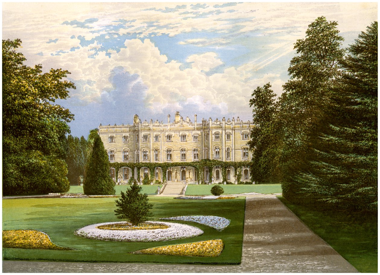 Hughenden Manor, Graaf van Beaconsfield, ca. 1880 door Unbekannt