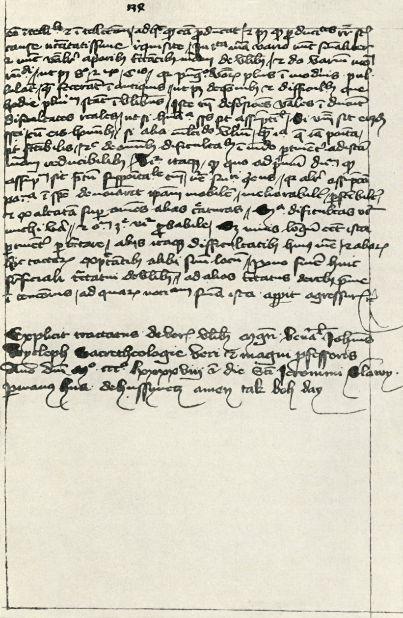 Hus transcript van Wycliffes verhandeling, begin 15e eeuw, 1947 door Unbekannt