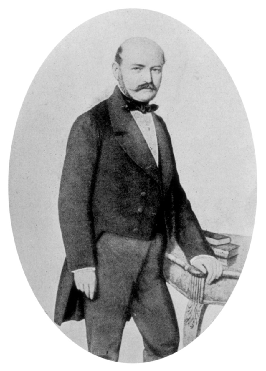 Ignaz Philip Semmelweis 1818-1865, Hongaarse verloskundige door Unbekannt