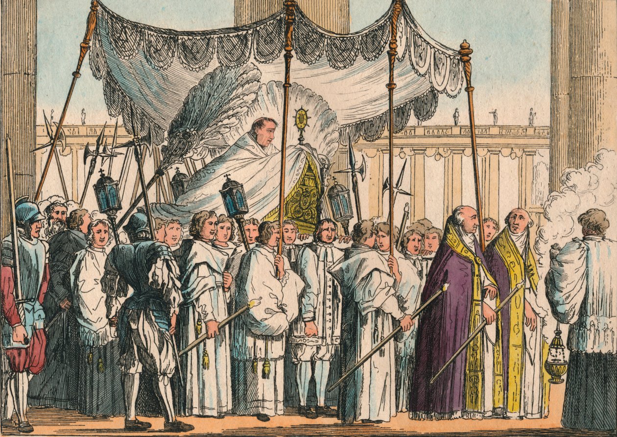 Il Sommo Pontefice Leone XII, ca. 1824 door Unbekannt