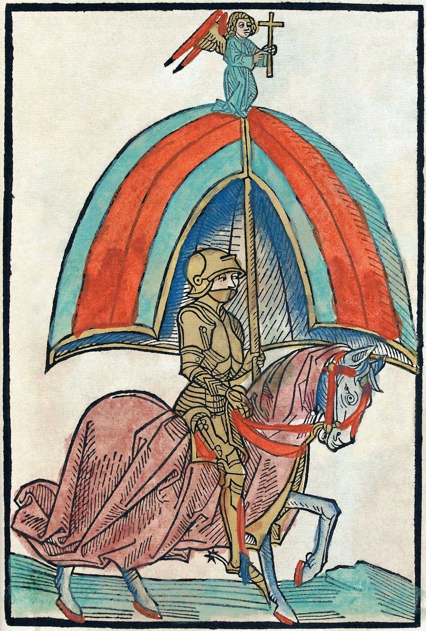 Illustratie uit Richentals geïllustreerde kroniek, 1480s door Unbekannt