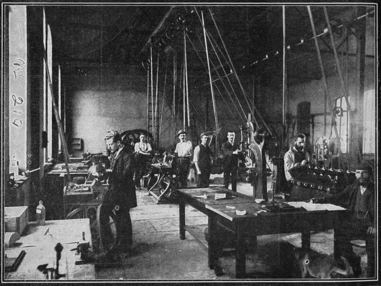 In de Transvaal - De Pretoria Munt voordat het werd overgenomen door de Britten, 1900 door Unbekannt