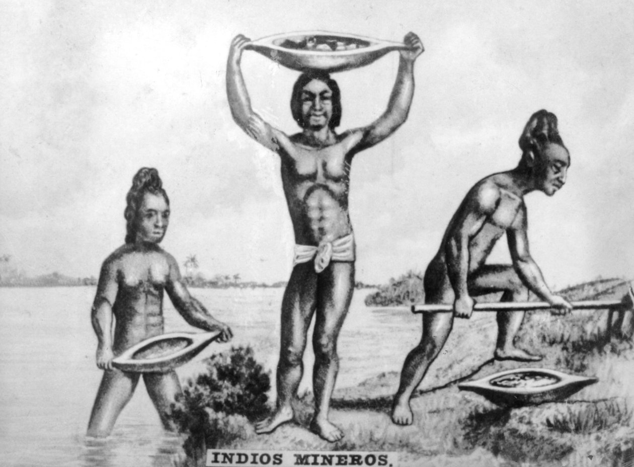 Indiase mijnwerkers in Cuba, jaren 1920 door Unbekannt
