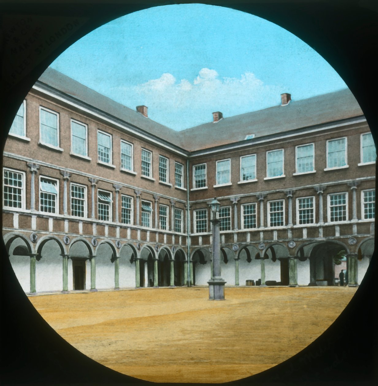 Binnenhof - Koninklijke Militaire Academie, Breda, eind 19e-begin 20e eeuw door Unbekannt
