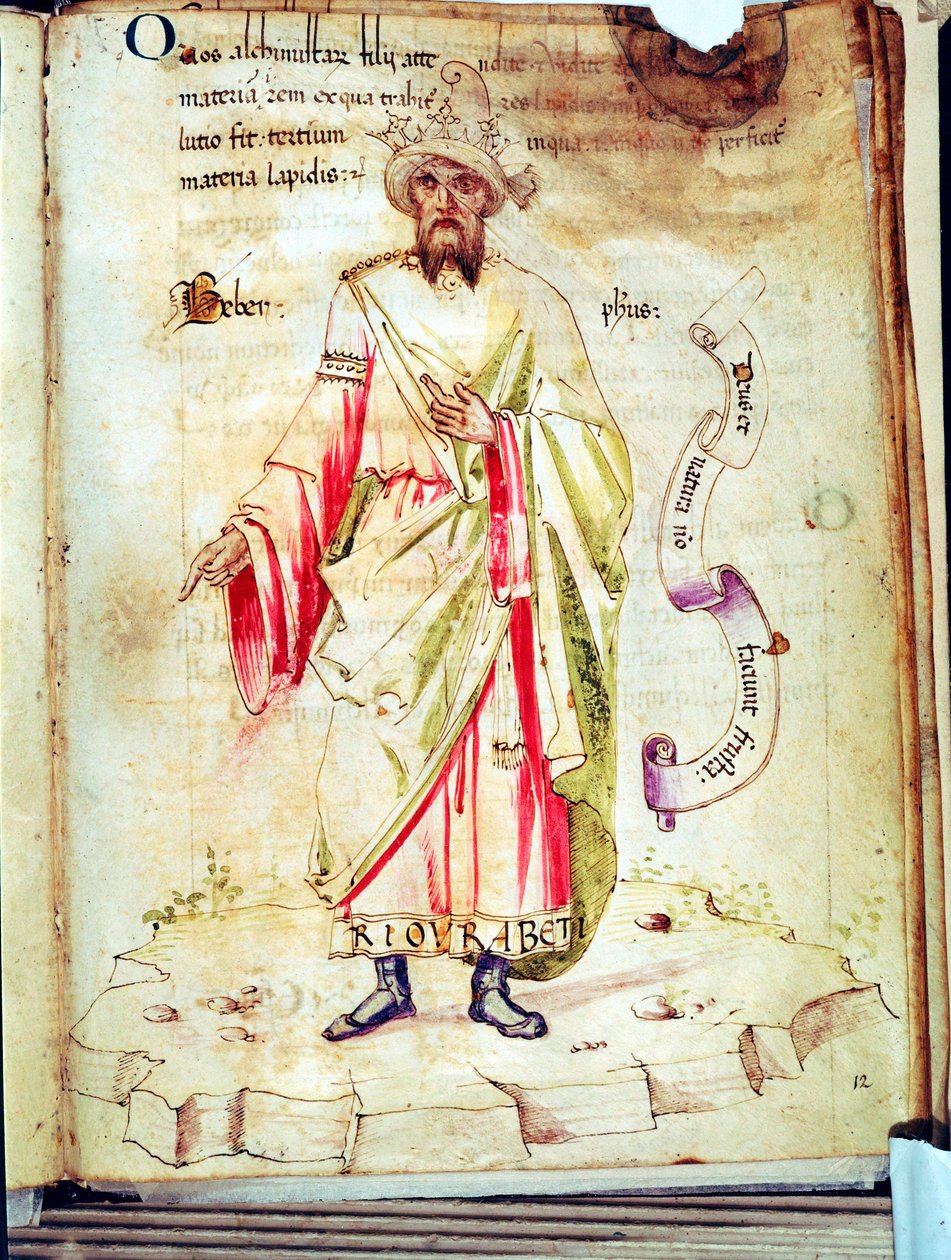 Jabir Ibn Hayyan, Abu Musa, Arabische chemicus en alchemist door Unbekannt