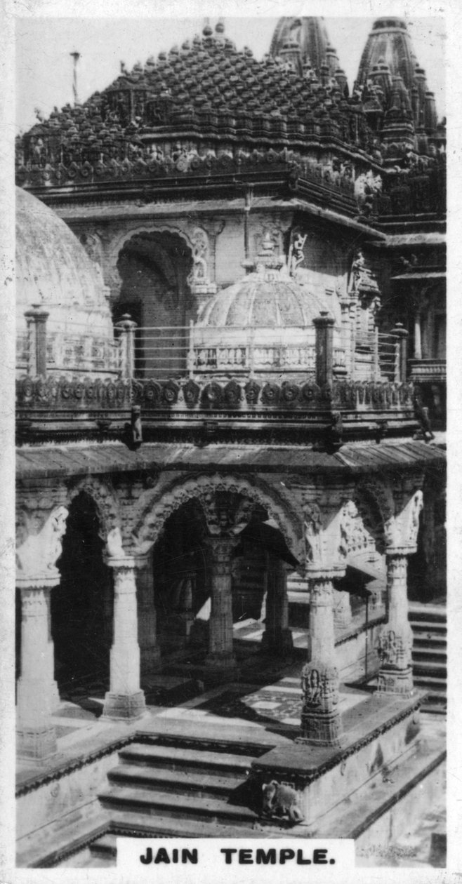 Jain tempel, Ahmedabad, India, ca. 1925 door Unbekannt