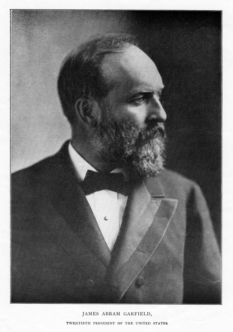 James Abram Garfield, 20e president van de Verenigde Staten, c1881 door Unbekannt
