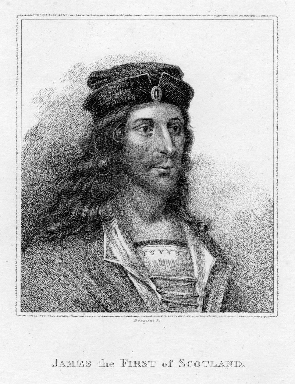 James I van Schotland door Unbekannt