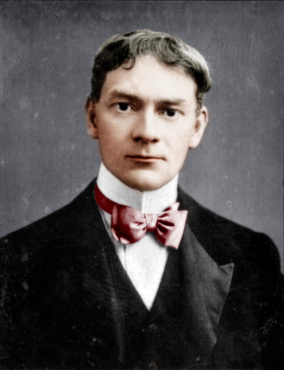Jerome K. Jerome, 1859-1927, Engelse auteur, 1894-1907 door Unbekannt