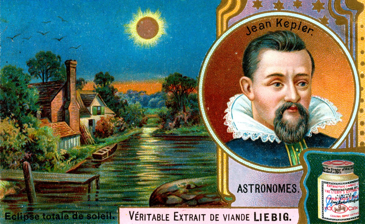 Johannes Kepler, Duitse Astronoom, ca. 1900 door Unbekannt