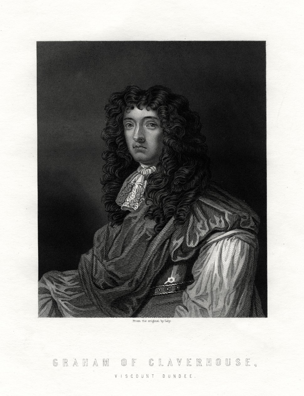 John Graham van Claverhouse, 1e burggraaf Dundee ca. 1648-1689, 19e eeuw door Unbekannt