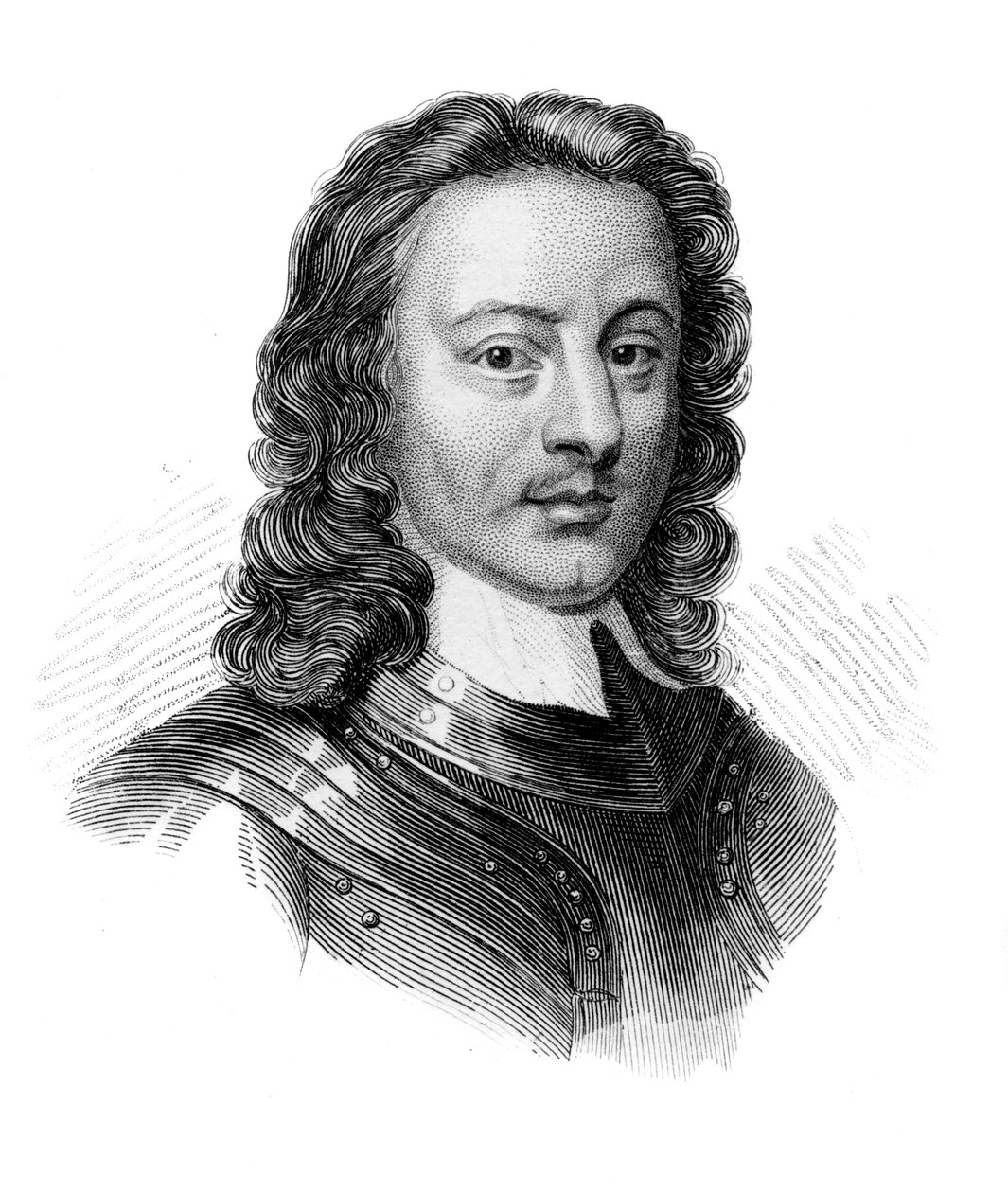 John Hampden, 17e-eeuwse Engelse politicus en soldaat, c1850 door Unbekannt