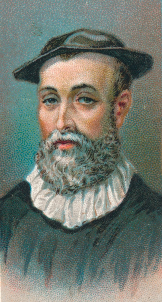 John Knox ca. 1514-1572, Schotse religieuze hervormer, 1924 door Unbekannt