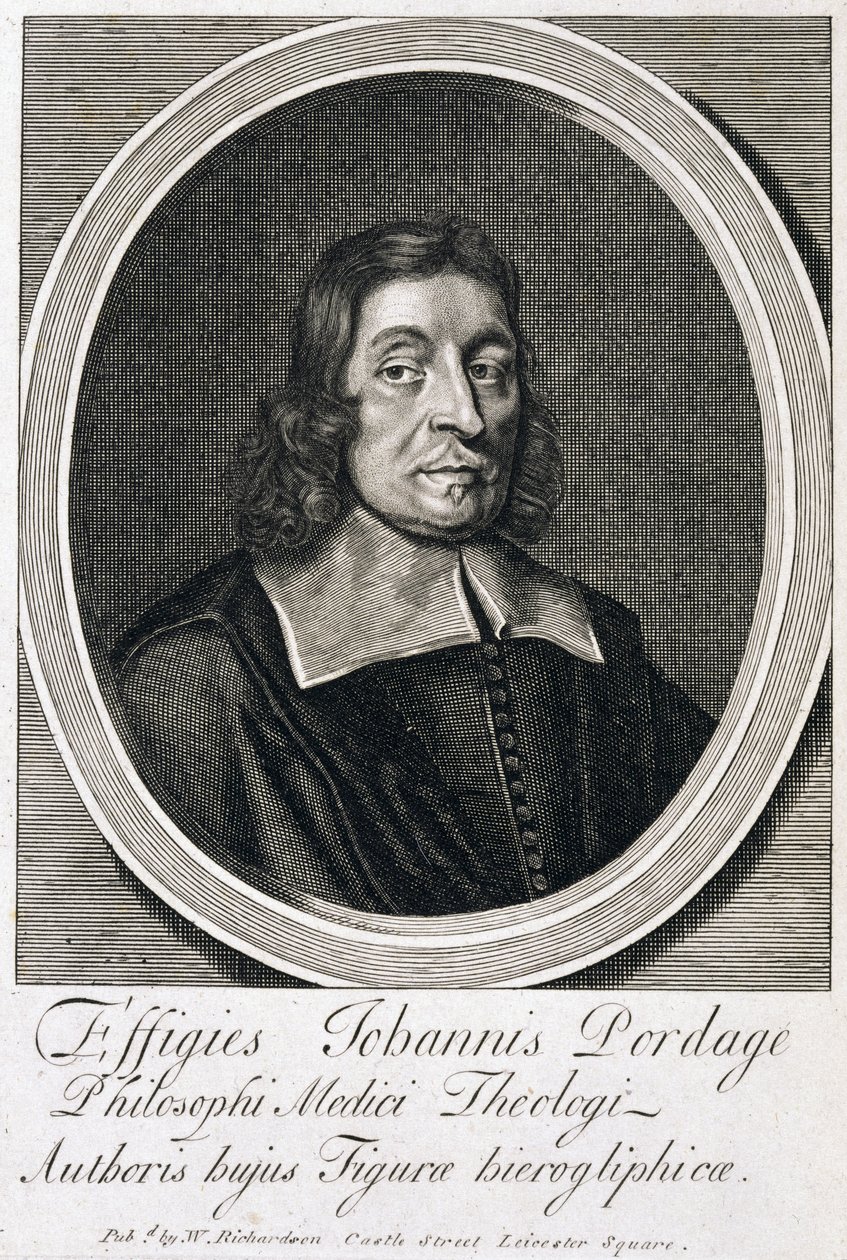 John Pordage, Engelse rector, astroloog en mysticus, ca. 1670s door Unbekannt