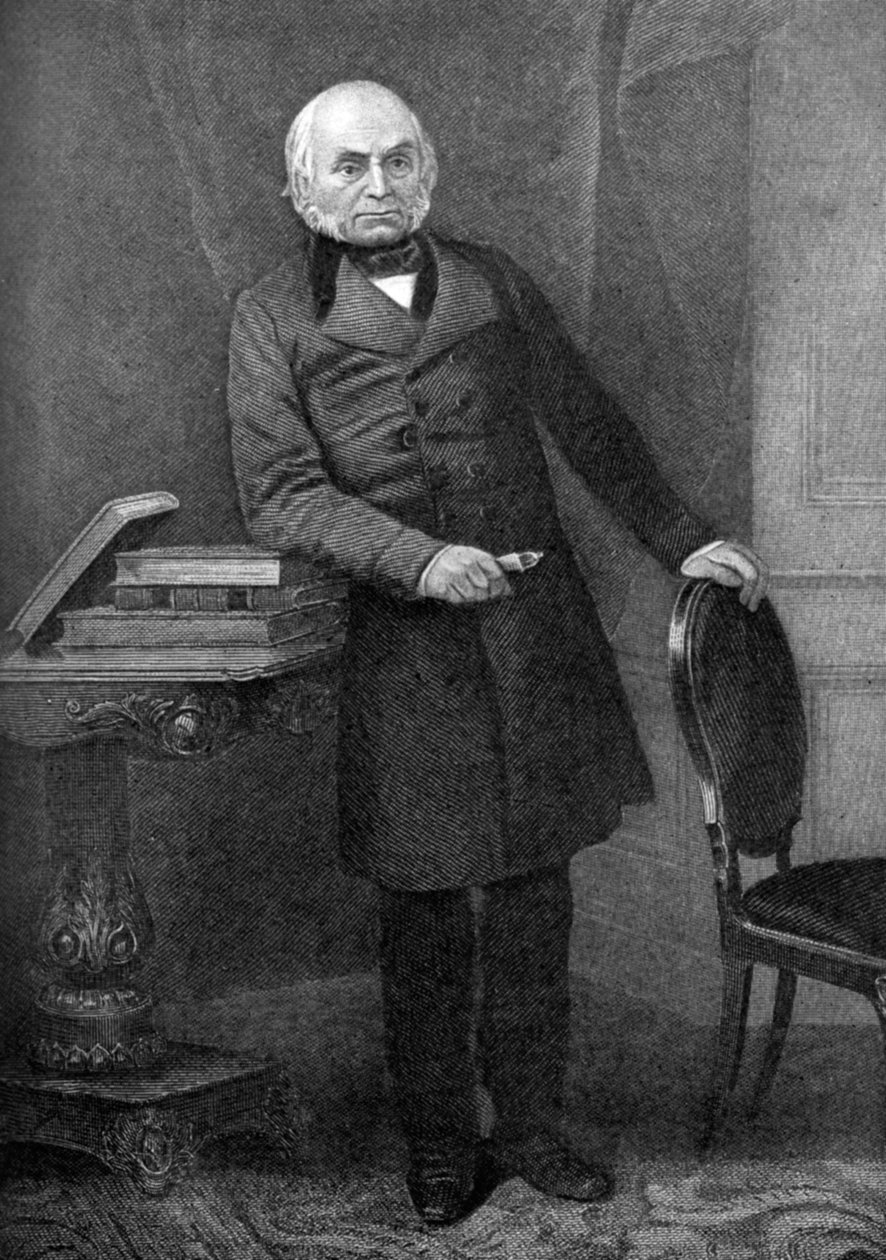 John Quincy Adams 1767-1848, zesde president van de Verenigde Staten door Unbekannt