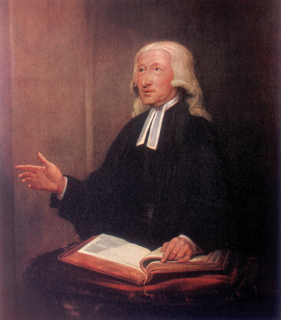 John Wesley, 18e-eeuwse Engelse non-conformistische prediker door Unbekannt