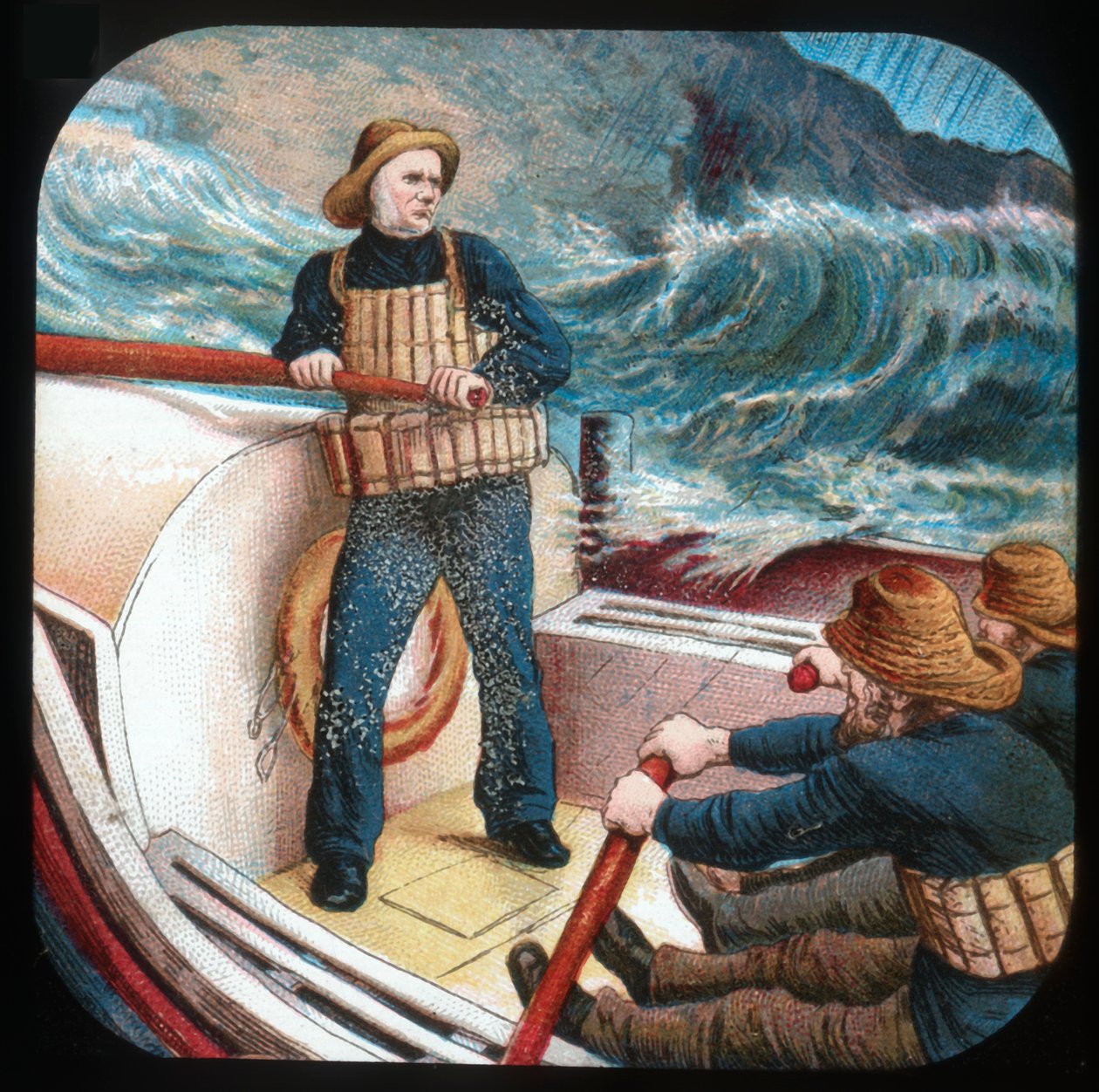 Joseph Cox: Stuurman van de Hope, ca. 1900 door Unbekannt