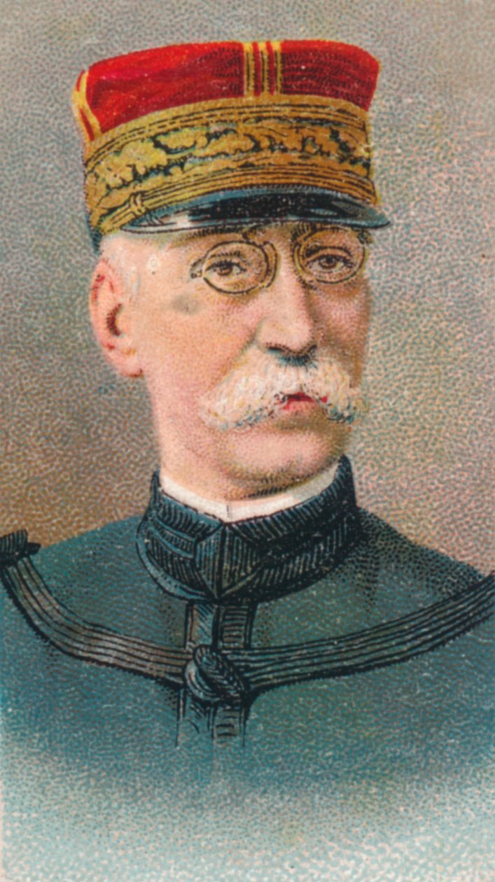 Joseph Gallieni, Franse generaal uit de Eerste Wereldoorlog, 1917 door Unbekannt