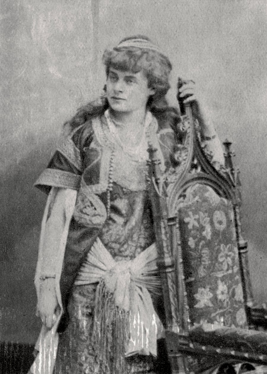 Julie Feyghine, Franse actrice, 1881 door Unbekannt