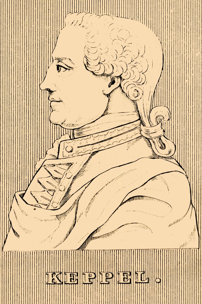 Keppel, 1725-1786 door Unbekannt
