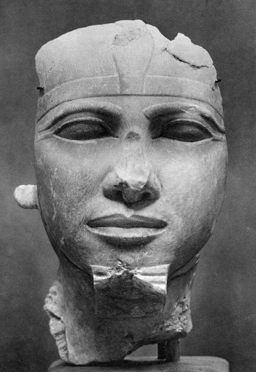 Khafre 2520 v.Chr.-2494 v.Chr., Oude Egyptische Farao, 1936 door Unbekannt