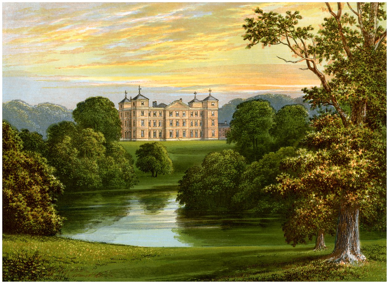 Kimberley Hall, Norfolk, huis van de graaf van Kimberley, ca. 1880 door Unbekannt