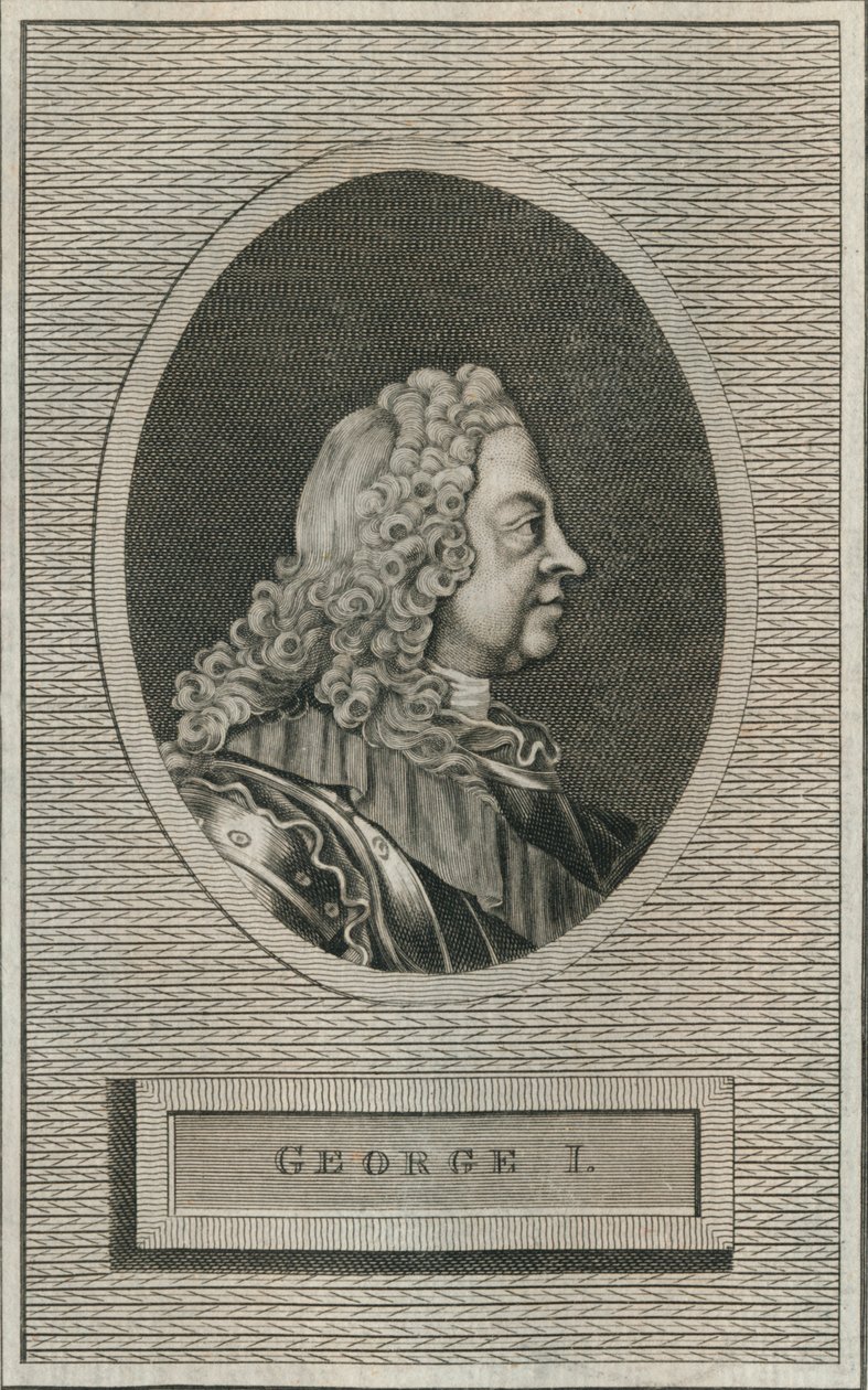 Koning George I, 1793 door Unbekannt