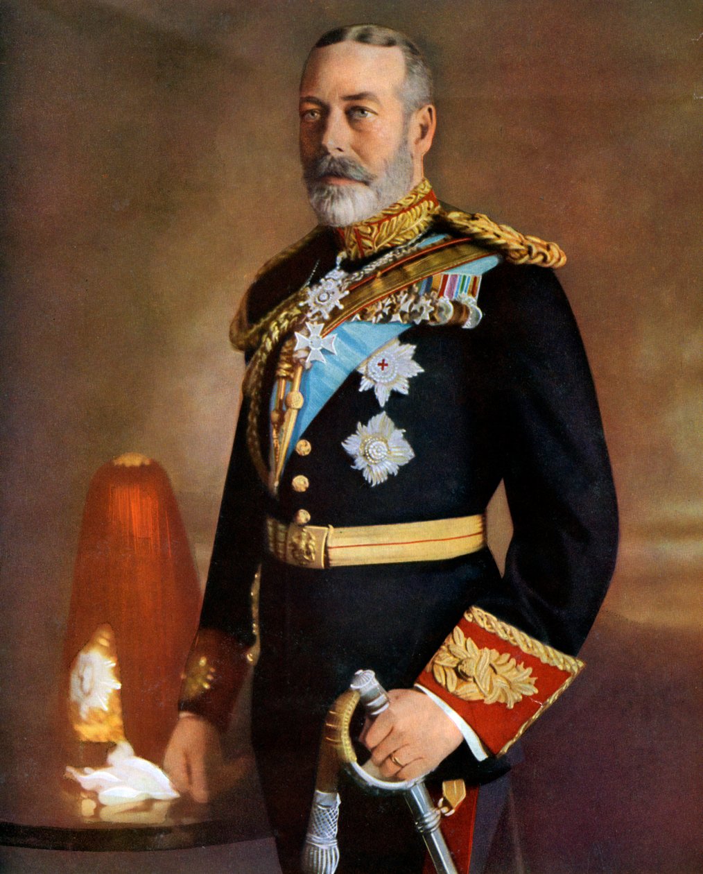 Koning George V, c1930s door Unbekannt