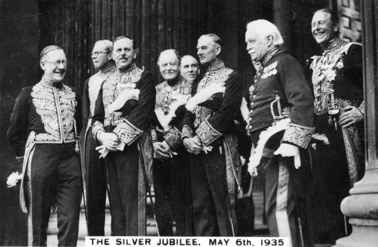 Zilveren jubileum van koning George V, Londen, 6 mei 1935 door Unbekannt