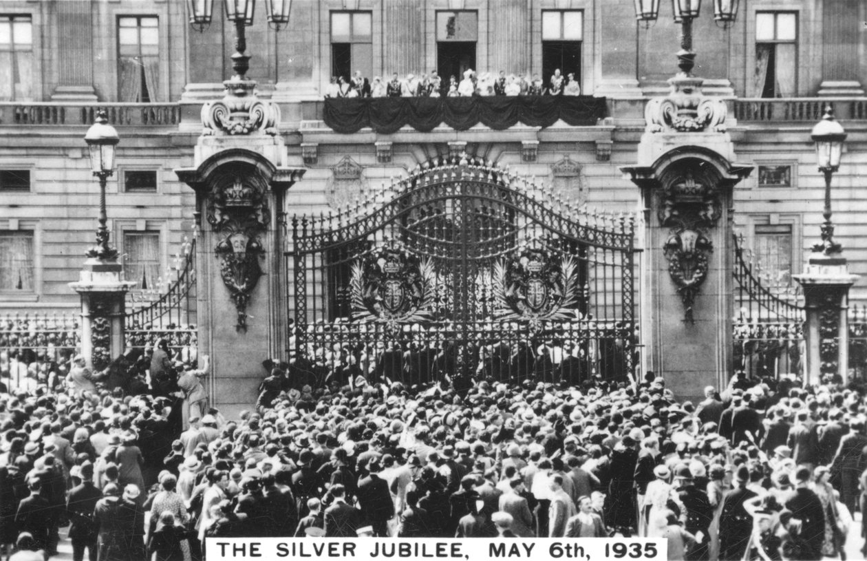 Zilveren jubileum van koning George V, Londen, 6 mei 1935 door Unbekannt