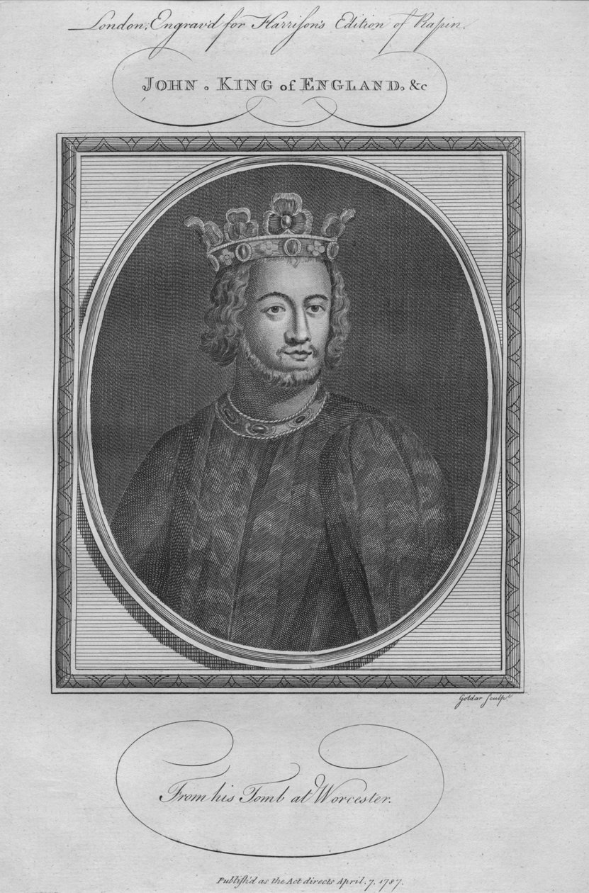 Koning Jan, 1787 door Unbekannt
