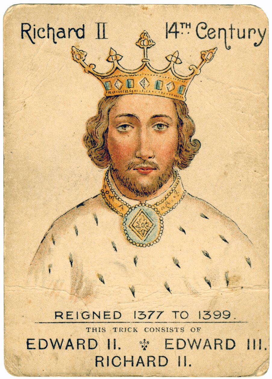 Koning Richard II door Unbekannt