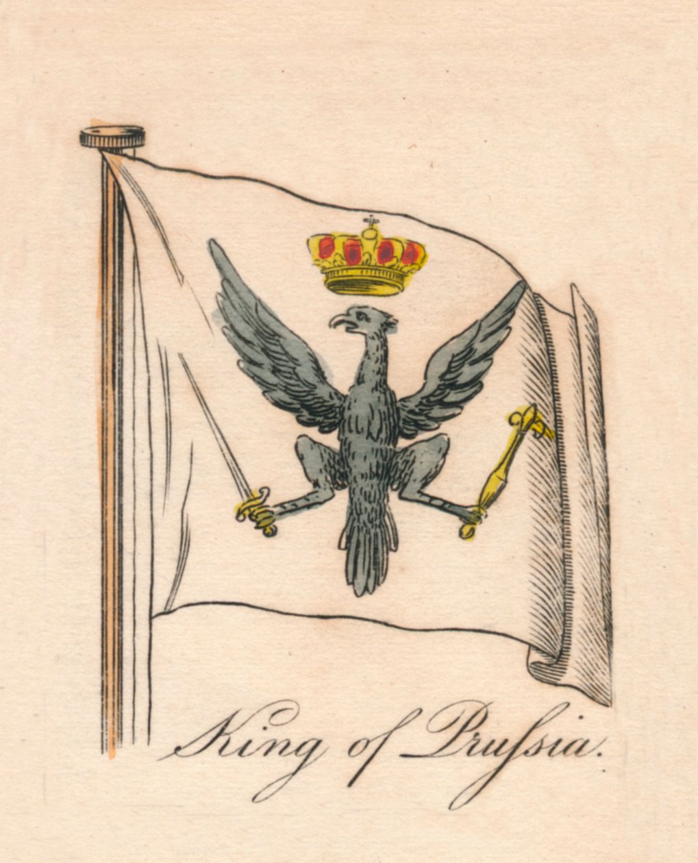 Koning van Pruisen, 1838 door Unbekannt