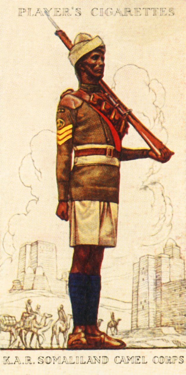 Kings African Rifles: Somaliland Kameelkorps, 1936 door Unbekannt