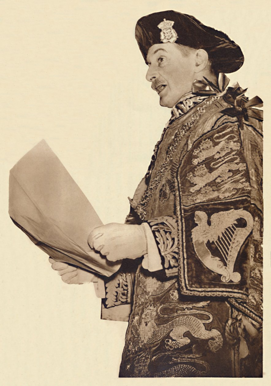Koningen van wapens verkondigen een koning, 1936 door Unbekannt