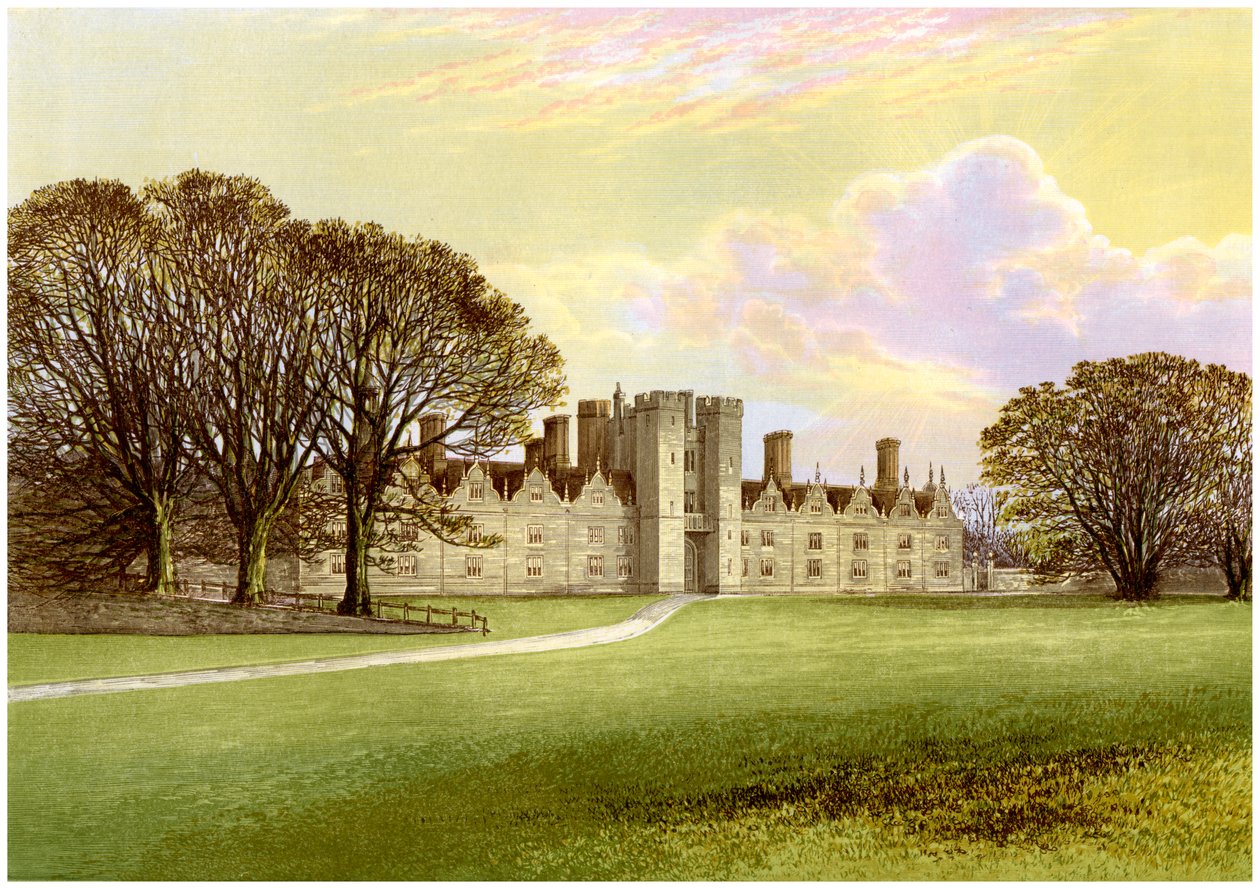Knole, nabij Sevenoaks, Kent, huis van Lord Sackville, ca. 1880 door Unbekannt