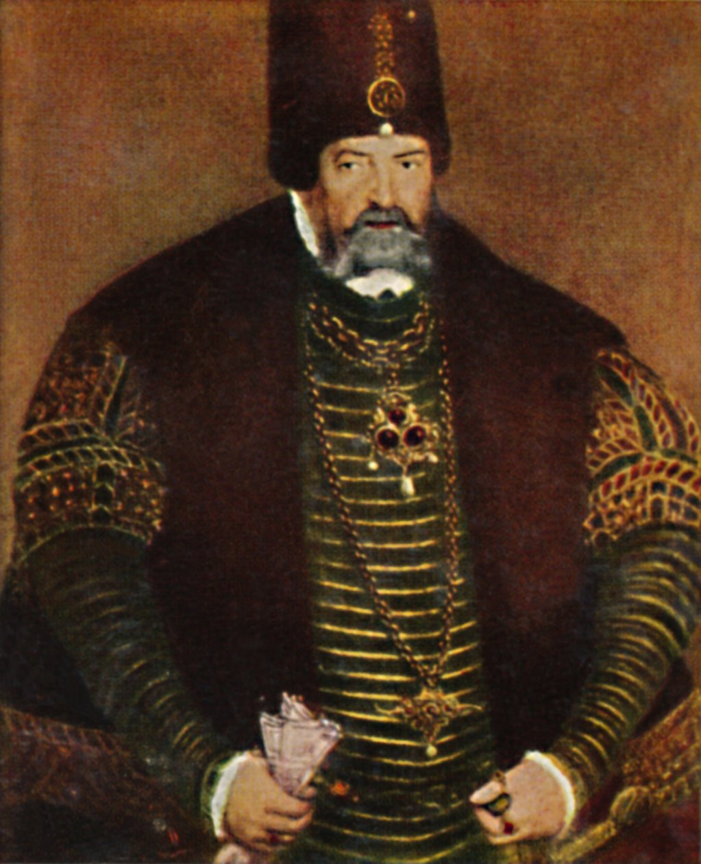 Keurvorst Joachim II van Brandenburg 1505-1571. - Schilderij van L. Cranach, 1934 door Unbekannt