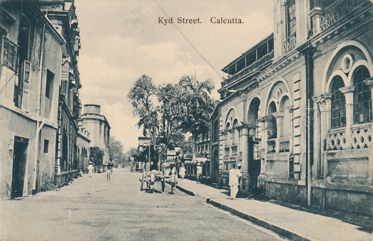 Kyd Street, Calcutta door Unbekannt