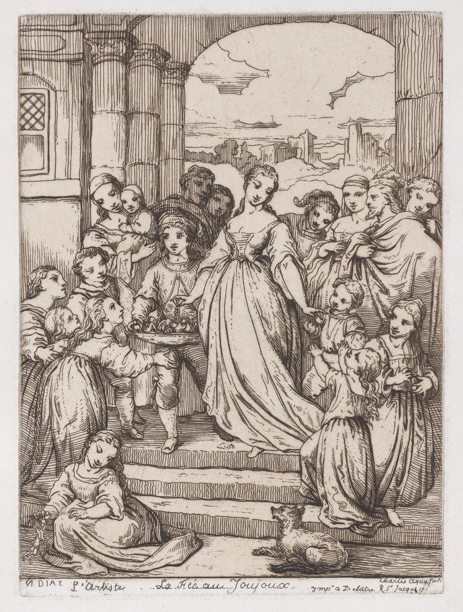 La Fée aux Joujoux, ca. 1830-76 door Unbekannt