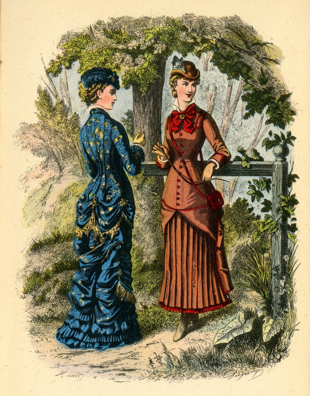 La Mode Illustrée, 1880, 1943 door Unbekannt