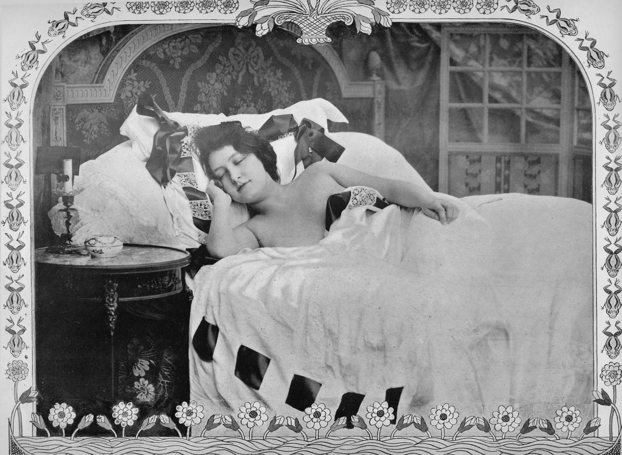 De Eerste Droom, 1900 door Unbekannt