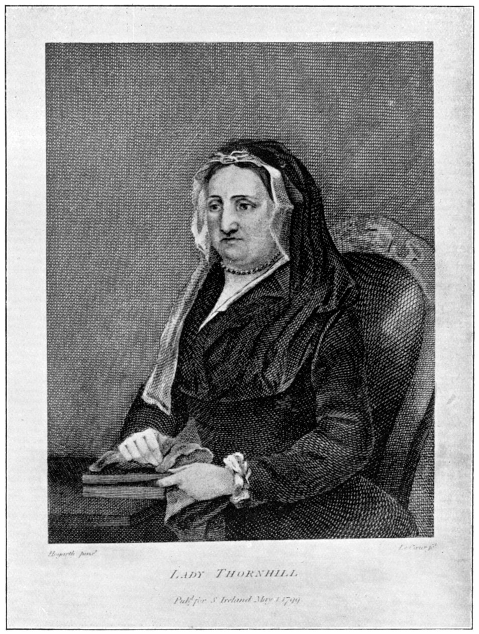 Lady Thornhill, 1799 door Unbekannt