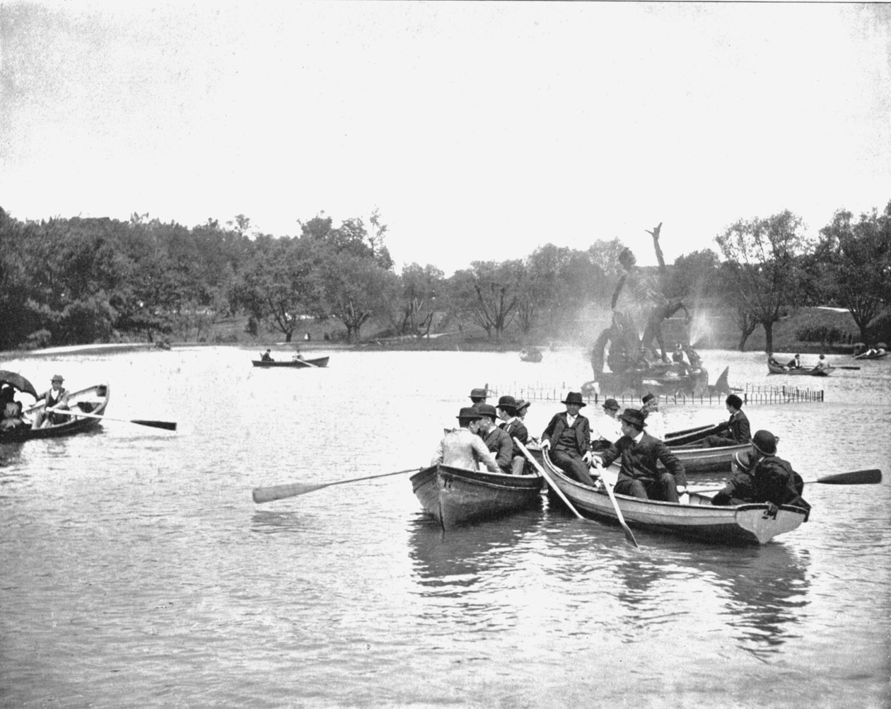Meer in Wade Park, Cleveland, Ohio, VS, c1900 door Unbekannt