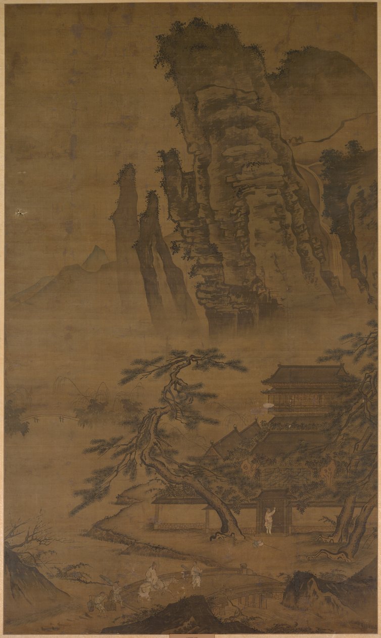 Landschap, 1644-1911 door Unbekannt